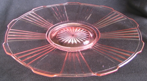 Imperial #7387 "Deco Flutes" Cake Plate