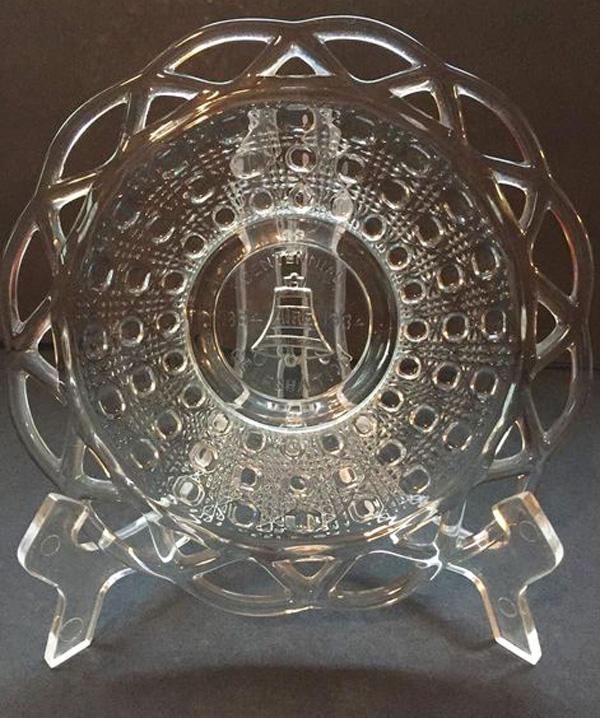 Imperial #7455D Lace Edge Commemoritive Plate