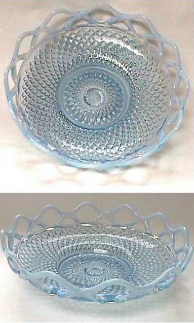 Imperial # 743 Lace Edge Shallow Bowl