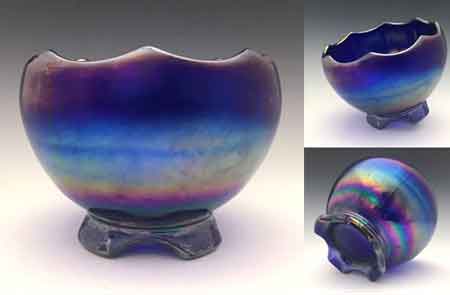 Imperial #   27/  72BN Aurora Jewels Rose Bowl