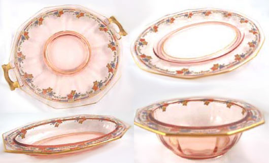 Imperial # 727 Molly Serving Pieces