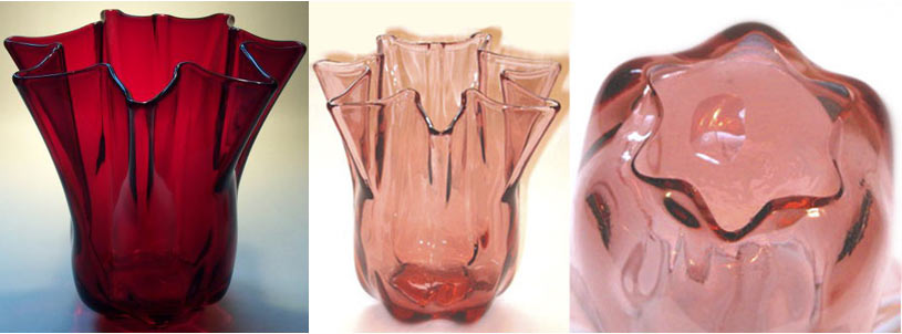 Imperial # 573c Vase with Crimped Rim