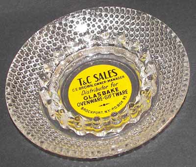 McKee Glasbake Ashtray