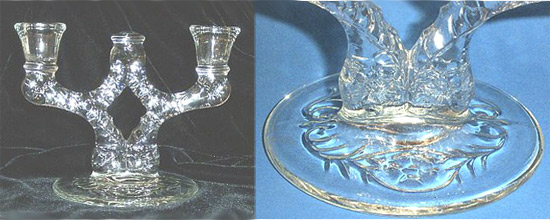 McKee Rock Crystal Candelabra