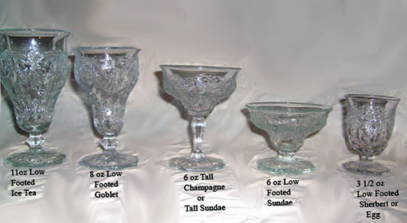 McKee Rock Crystal Stemware
