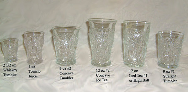 McKee Rock Crystal Tumblers
