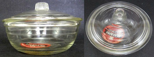 McKee Glasbake Casserole with Lid