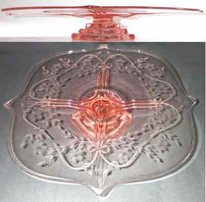McKee Lenox Footed Cake Plate