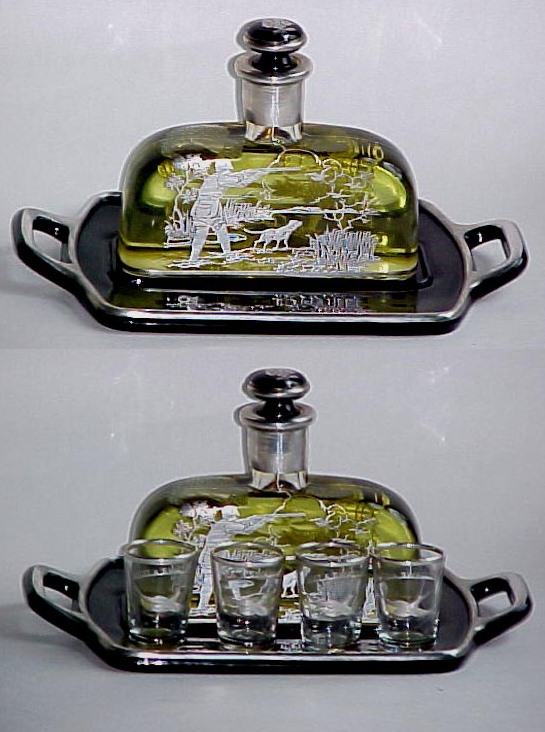 Paden City "Betty Mae" Cordial w/ Unknown Hunt Overlay