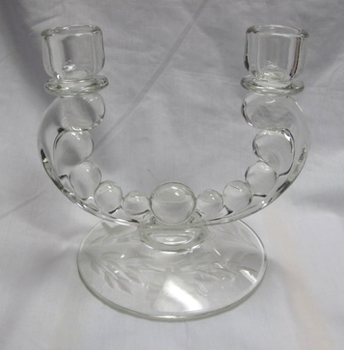 Paden City # 777 Comet Duo Candlestick