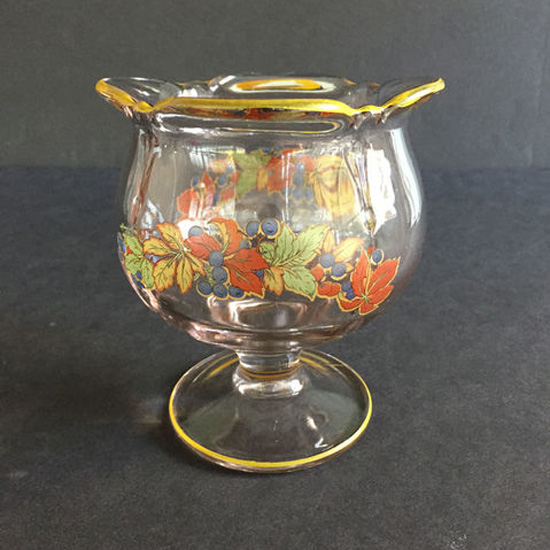 Paden City # 412 Crow's Foot Rose Bowl