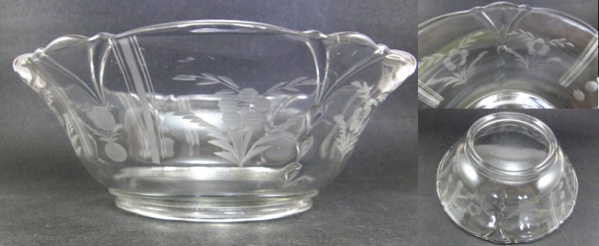 Paden City # 890 Crow's Foot Bowl