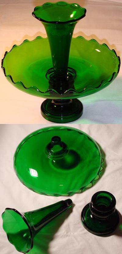 Paden City # 888 Plume Epergne