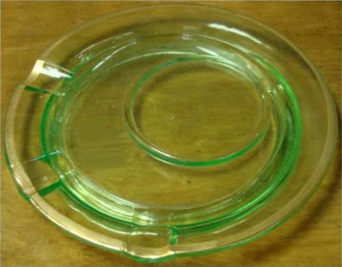 Paden City #  80 "Sheik" Ash Tray / Coaster