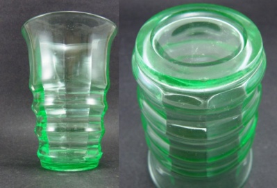 Paden City # 191 1/2 Party Line Tea Tumbler