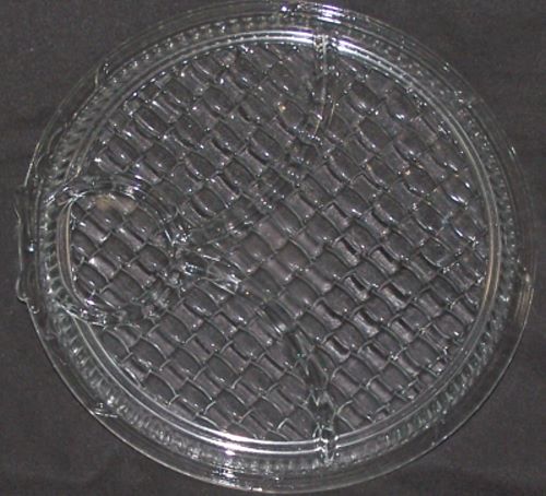 Paden City # 500 Bamboo Snack Plate