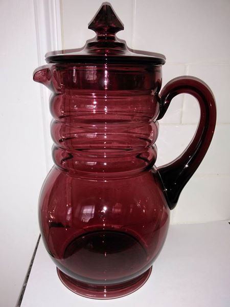 Paden City # 191 Party Line Jug w/ Cover