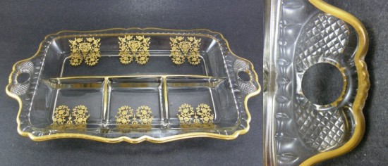 Paden City Relish w/ Lotus Rose Bud Etch