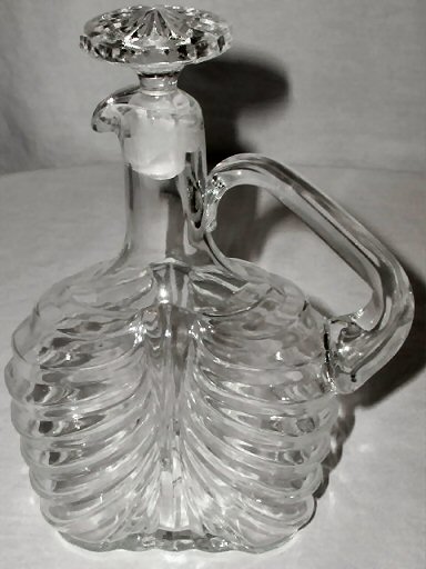 Paden City Demi Drape Cordial Decanter