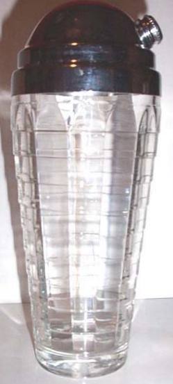 Paden City # 210 Regina Cocktail Shaker