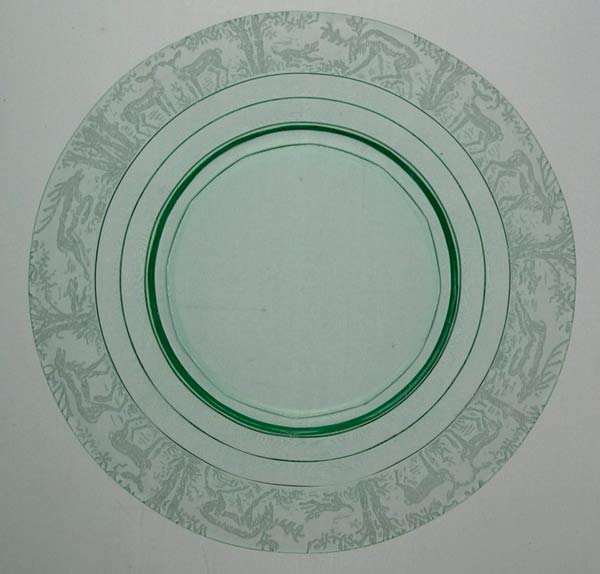 Paden City # 210 Regina Salad Plate