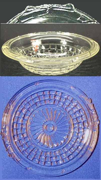 Paden City # 500 Bamboo Bowl and Plate