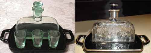 Paden City "Betty Mae" Decanter Set
