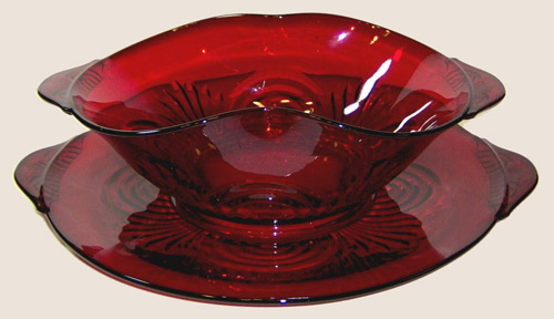 Paden City # 220 Largo Salad Set