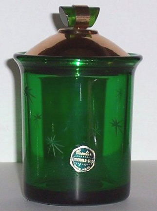 Paden City # 900 Cavalier Emerald-Glo Mustard
