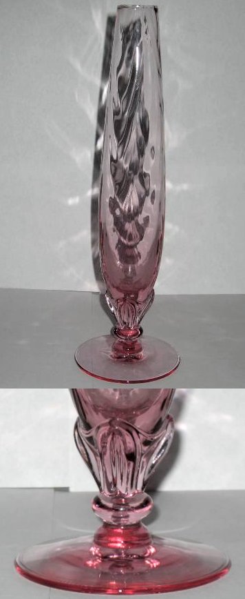Tiffin # 6116 Modern Optic Vase