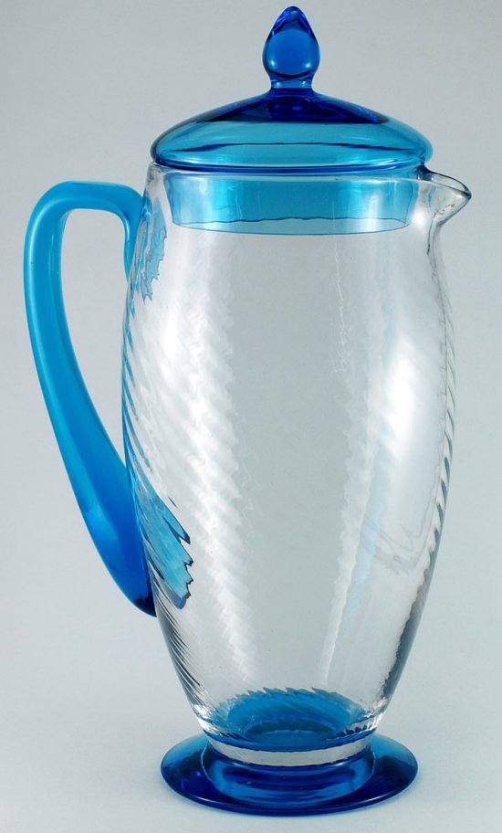 Tiffin #14194 Spiral Optic Jug
