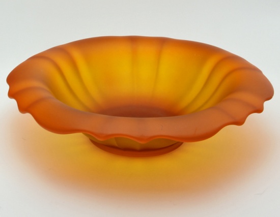 Tiffin #  310 Amberina Bowl