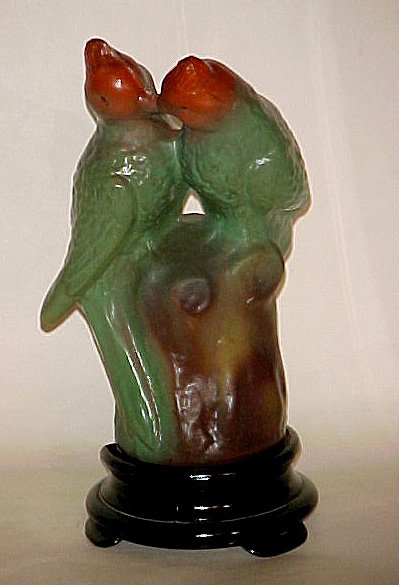 Tiffin #E- 9 Love Bird Lamp