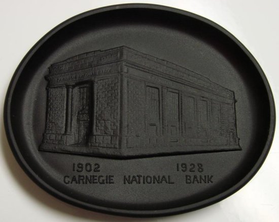 Tiffin # 9298 Carnegie Bank  Ash Tray