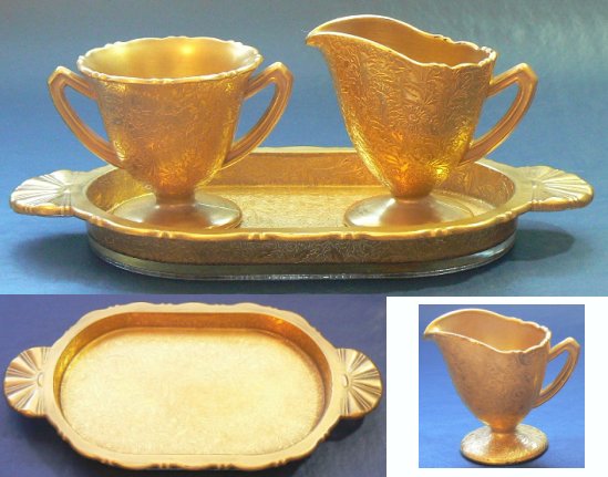 Tiffin # 5831 Cream & Sugar