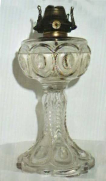 U. S. Glass Lamp