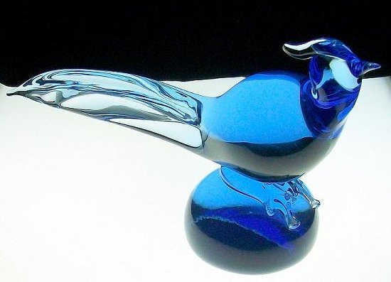 Tiffin Pheasant Paperweight/Whimsie
