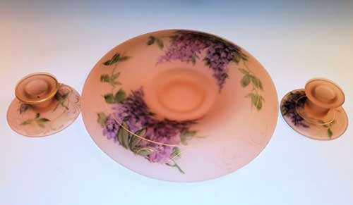 Tiffin Console Set with Helio Decoration