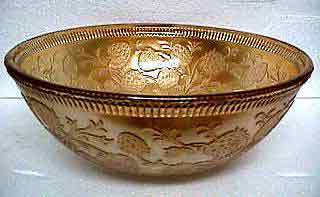 U. S. Glass Strawberry Bowl