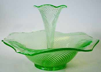 Tiffin #15331 Spiral Optic Epergne