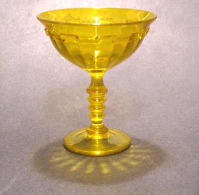Westmoreland # 700 Modernistic High Footed Champagne