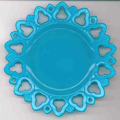 Westmoreland Club and Shell Border Plate
