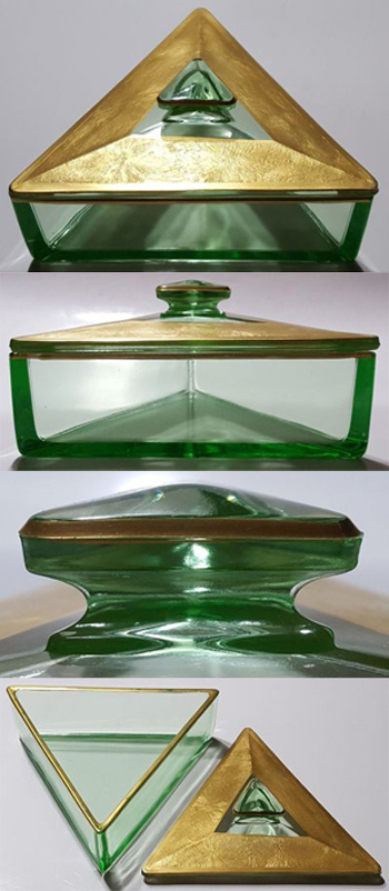 Westmoreland #1856 Triangle Candy Box