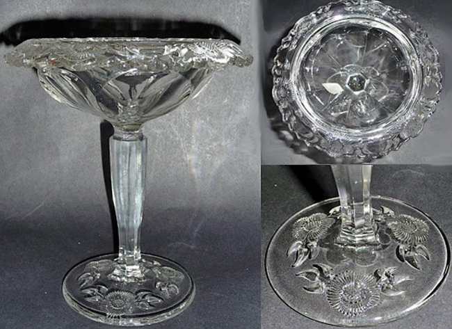 Westmoreland Floral Colonial Compote