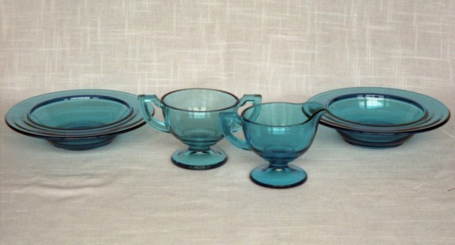 Westmoreland #  39 "Orphan Annie" Breakfast Set