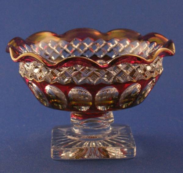 Westmoreland #1932 Wakefield / Waterford Ruffled Compote