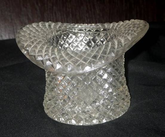 Westmoreland #  55 English Hobnail Top Hat Cigarette Jar