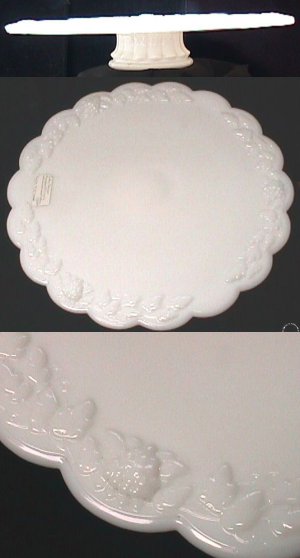 Westmoreland #1881 Paneled Grape Cake Salver