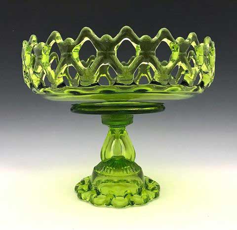 Westmoreland Doric Footed Bowl