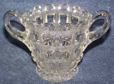 Westmoreland # 124/1 Berlin or Reeded Waffle Sugar